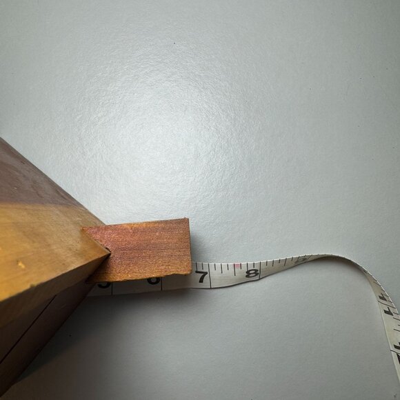 Vintage Log Cabin Bank (Solid Cedar Wood) - Picture 11 of 11